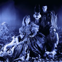Tilda Swinton and Gary Cooper - Simon Costin - the masqued